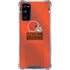 NFL Cleveland Browns Team Jersey Galaxy S20 FE Clear Case